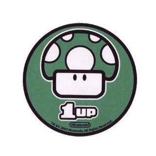 Nintendo Super Mario Bros. One Up Mushroom Sticker 96 325 Toys & Games