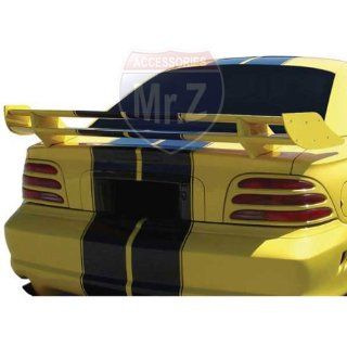 1994 1998 Ford Mustang Custom Spoiler Saleen Double Deck Style (Unpainted) Automotive
