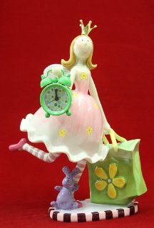 Fairy Princess Pink Dress Shopping Bag Green Alarm Clock Toys & Games