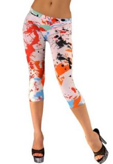 Amour Patriotic Sexy Colorful Prints Fashion Leggings Tights Pants Jegging ("A Muscle Print") Clothing