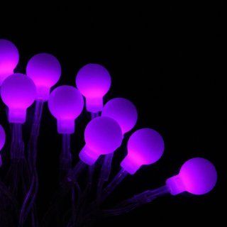 InnooTech Bright String Lights Battery operated 40 LED Ball for Christmas, Partys, Wedding(Purple)   Lawn And Garden Tool Gas Cans