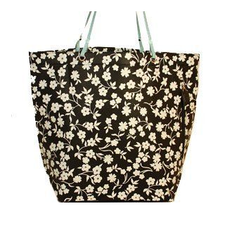 Home Chic Home Large Carry All Tote Beach Bag Zipper Purse, Floral Health & Personal Care
