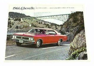1966 66 Chevy Chevrolet CHEVELLE BROCHURE Malibu SS 396 