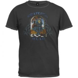 Grateful Dead   Skeleton Jester Overdye T Shirt Clothing