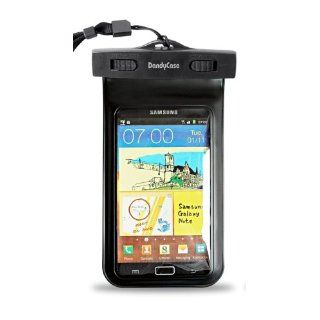 DandyCase Black Waterproof Case for Apple iPhone 5, Galaxy S4, HTC One, iPod Touch 5   Also fits other Large Smartphones up to 5.3" Including Galaxy S3, HTC One X/X+, Droid RAZR/MAXX, Nexus 4, EVO 4G LTE, Droid Incredible, LG Optimus G, Nokia Lumia, D