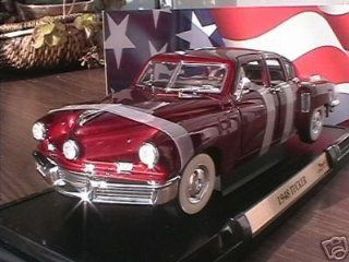 1948 Tucker Torpedo diecast model car 118 scale die cast by Yat Ming   Burgundy Toys & Games