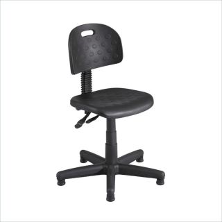 Safco Soft Tough Deluxe Black Task Chair/Drafting Stool   6902