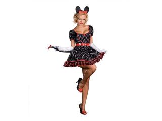 Sexy Cute Minnie Mouse Adult Halloween Costume Set
