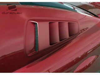 2005 2012 Ford Mustang Duraflex Hot Wheels Window Scoops 105867