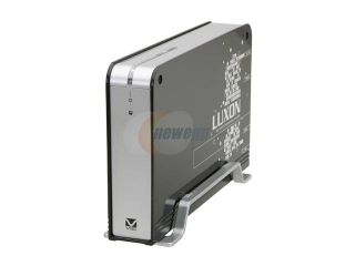 VIZO LXE 350 BK Aluminum 3.5" Black IDE / SATA USB2.0 & eSATA External Enclosure