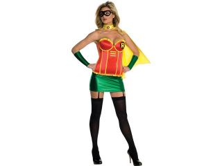 Justice League Sexy Robin Corset Adult Costume