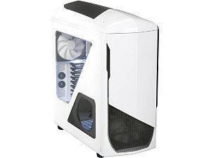 NZXT Phantom 530 White ATX Full Tower Computer Case Includes 1 x 200mm Front, 1 x 140mm Rear 2 x USB 3.0  Fan Controller