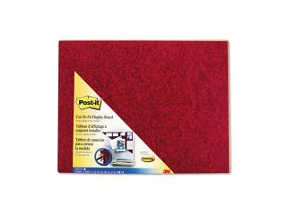 Post-it® Sticky Self-Stick Cork Board, 22 x 18, Natural, Black