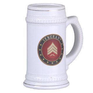 [200] Sergeant (Sgt) Rank Insignia Mugs