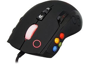Tt eSPORTS VOLOS MO VLS WDLOBK 01 Black 14 Buttons 1 x Wheel USB Wired Laser 8200 dpi Mouse