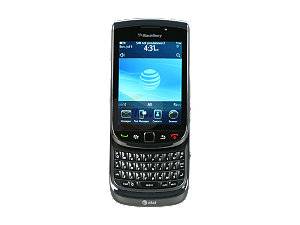 BlackBerry Torch Black 3G Unlocked GSM Smart Phone with Touch Screen & Full QWERTY Keyboard (9800)