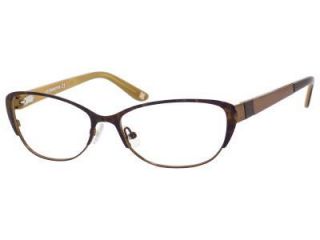 LIZ CLAIBORNE Eyeglasses  398 0DC7 Brown 51MM
