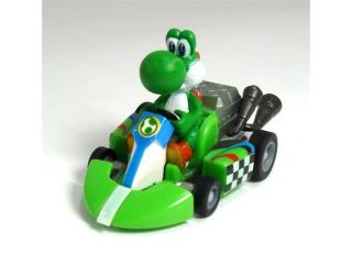 Nintendo Mario Kart Wii Pull Back Racer   Yoshi in Kart
