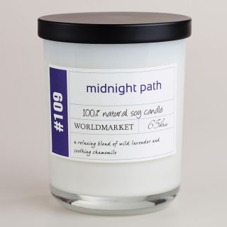 Midnight Path Soy Filled Jar Candle   World Market
