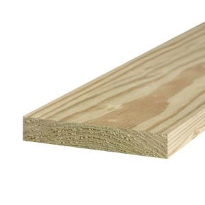 WeatherShield 2 in. x 10 in. x 12 ft. #1 Pressure Treated Lumber 219417