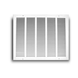 TruAire 12 in. x 8 in. White Return Air Grille H170 12X08