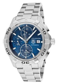 Tag Heuer CAP2112.BA0833  Watches,Mens Aqua Racer Automatic Chrono Blue Textured Dial SS, Luxury Tag Heuer Automatic Watches