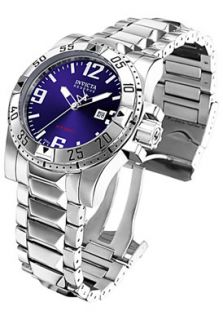 Invicta 5673  Watches,Mens Reserve Blue Dial Stainless Steel, Casual Invicta Quartz Watches