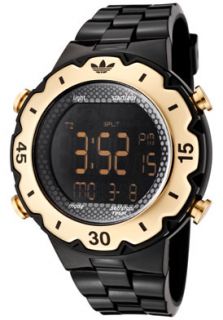 Adidas ADH1937  Watches,Wooster Digital Multi Function Black Shiny Polyurethane, Chronograph Adidas Quartz Watches