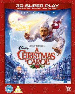 A Christmas Carol (2010) 3D Super Play (Includes 3D Blu ray, 2D Blu ray and Digital Copy)      Blu ray