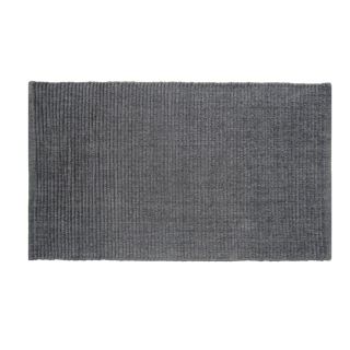 Style Selections Solid Ribbed Chenille Rectangular Indoor Woven Throw Rug (Common 2 x 4; Actual 27 in W x 45 in L)