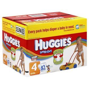 Huggies Snug & Dry Diapers, 4 (22 37
