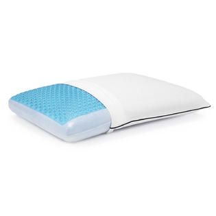 Serta  Reversible Gel Memory Foam Pillow With Cool GelTex  16 x 22