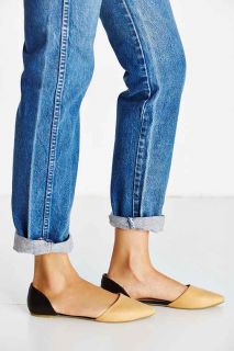Jeffrey Campbell In Love Leather DOrsay Flat