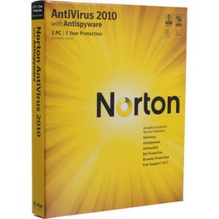 Symantec Norton AntiVirus 2010 Software for Windows 20044017