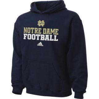 adidas Notre Dame Fighting Irish 2012 Navy Blue Toddler Practice Hooded Sweatshirt