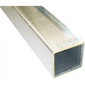 SpacePak SPS PD 6 Square Fiberboard Plenum Duct (10" x 10") Plenum Duct (4 Ft lengths)   6 Pack
