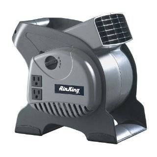 Air King 3 Speed Pivoting Utility Blower with Grounded Outlets #9550 