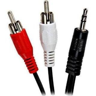 PC to TV, /CD Player to Home Stereo System Audio Cable 6 Feet (2M)
