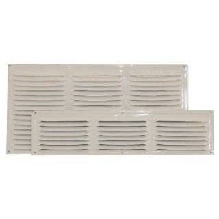   Inch by 16 Inch Aluminum Undereave Screened Vent, 24 Pack, White