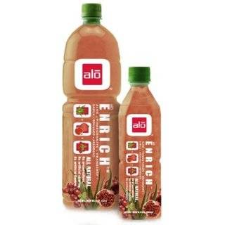 alo ENRICH Aloe Vera and Pomegranate and Cranberry, 16.9 Ounce Bottles 