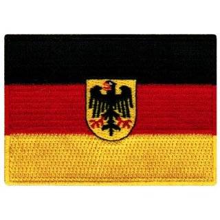 Germany Flag Embroidered Patch German Eagle Iron On National Emblem 
