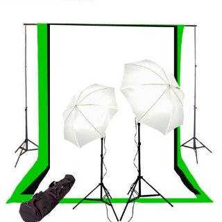 CowboyStudio Photography / Video Studio Lighting Kit with Black, White 