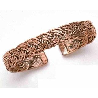   Tibetan Pattern   Copper Bracelet   From India