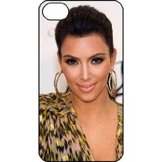 Kim Kardashian iPhone 4s iPhone4s Black Designer Hard Case Cover 