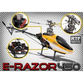 NEW (2.4Ghz Version) E Razor 450 Metal RTF Direct Belt Drive 