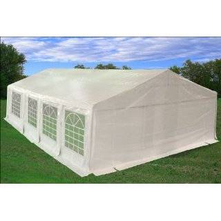 26x20 Heavy Duty Party Wedding Tent Canopy Gazebo Carport White
