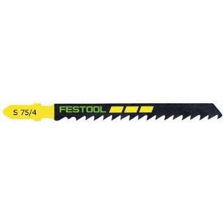  Festool 486548 S 75/2.5 Fine Cut Jigsaw Blade, 3 Inch, 10 
