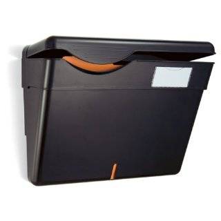   Security Wall File with Cover, Black, 1 File (21472)