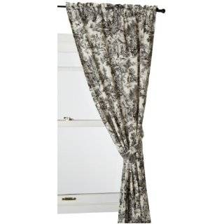 Victoria Park Toile 68 Inch by 84 Inch Tailored Panel Pair with 