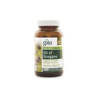 Gaia Herbs Oil Of Oregano, 120 liquid filled capsules, Bottle